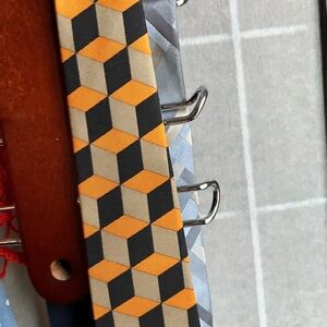 5 Tie Lot Geometric MC Escher Art Dog Tie